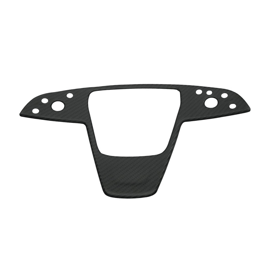 Carbon Fiber Steering Wheel Trim Panel Cover for Model S/X 2021+ - HyperSteering