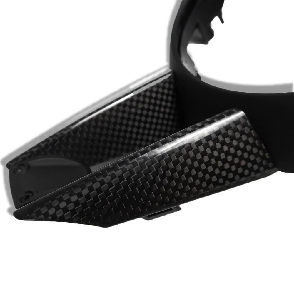 Carbon Fiber Steering Wheel Trim - Porsche 992 Carrera - HyperSteering