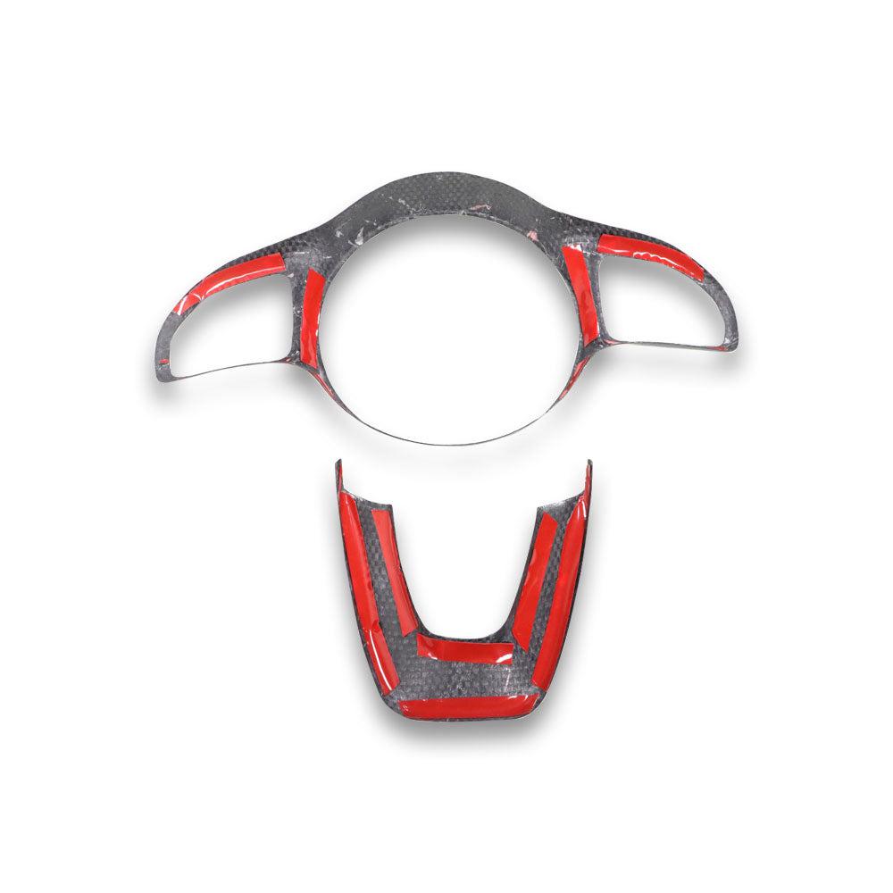 Carbon Fiber Steering Wheel Trims - Mercedes Benz W177 A - Class & W118 CLA - Class - HyperSteering