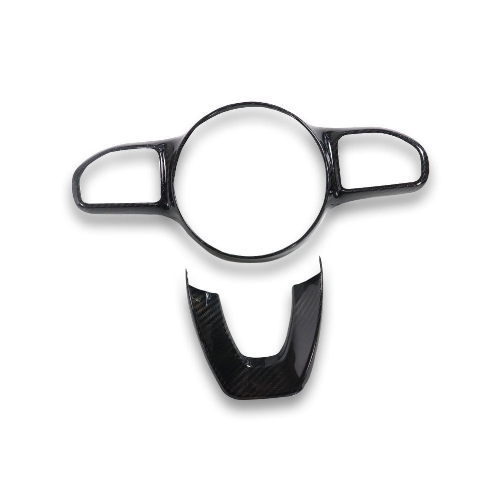Carbon Fiber Steering Wheel Trims - Mercedes Benz W177 A - Class & W118 CLA - Class - HyperSteering