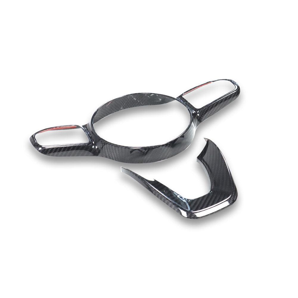 Carbon Fiber Steering Wheel Trims - Mercedes Benz W177 A - Class & W118 CLA - Class - HyperSteering