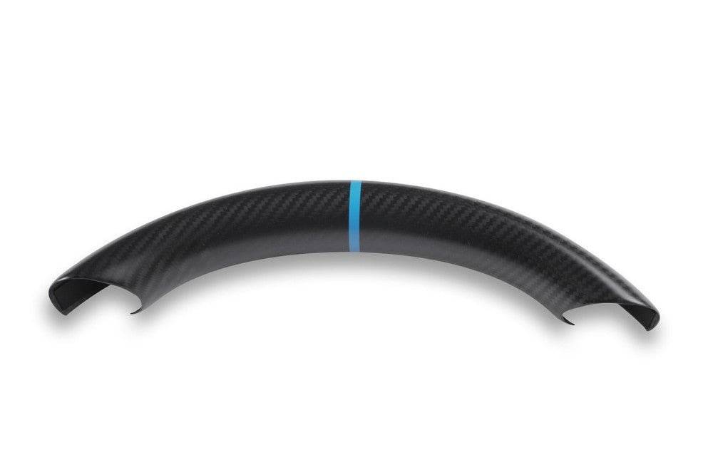 Carbon Fiber Steering Wheel Upper Cover for Tesla Model 3 & Y - HyperSteering