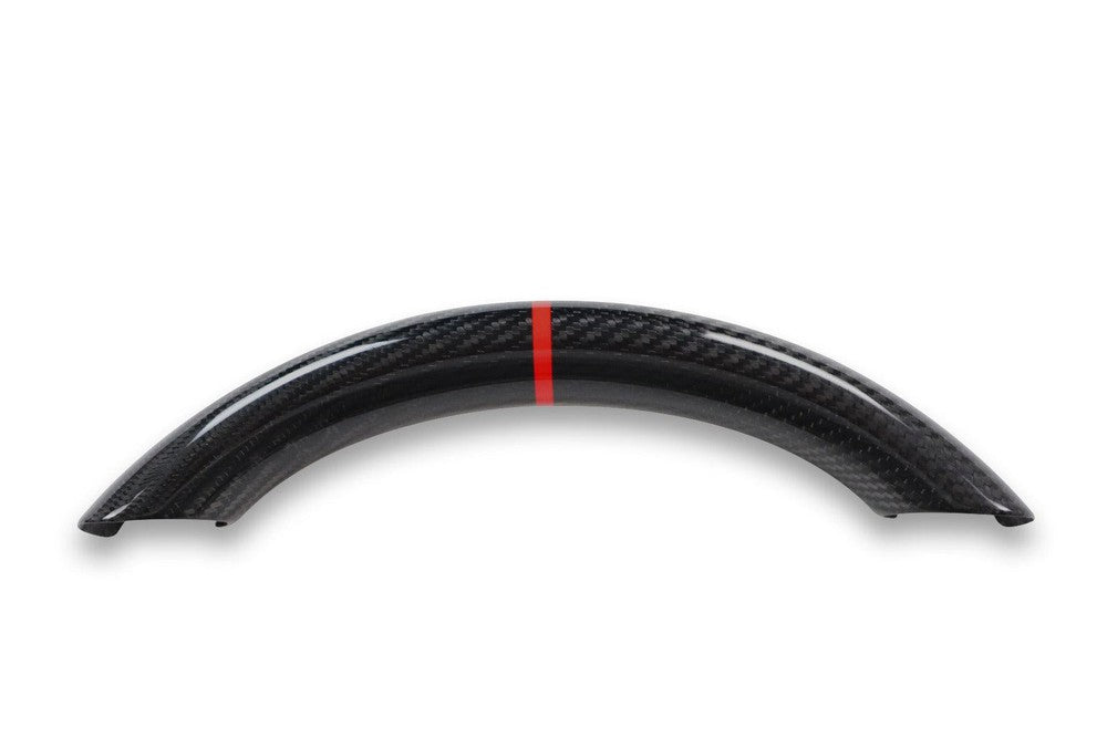 Carbon Fiber Steering Wheel Upper Cover for Tesla Model 3 & Y - HyperSteering