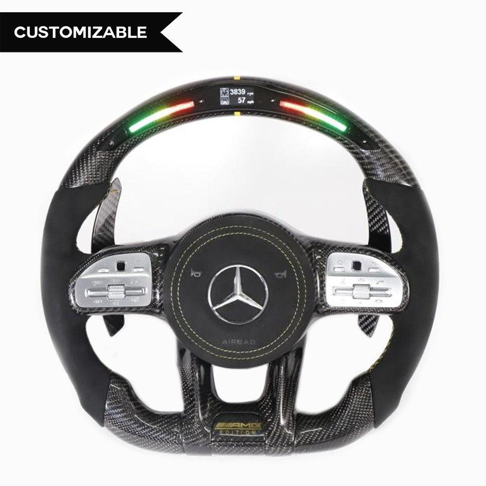 Custom AMG Perfoemance Style Steering Wheel Mercedes Benz (2010 - 2020) by HyperSteering - HyperSteering