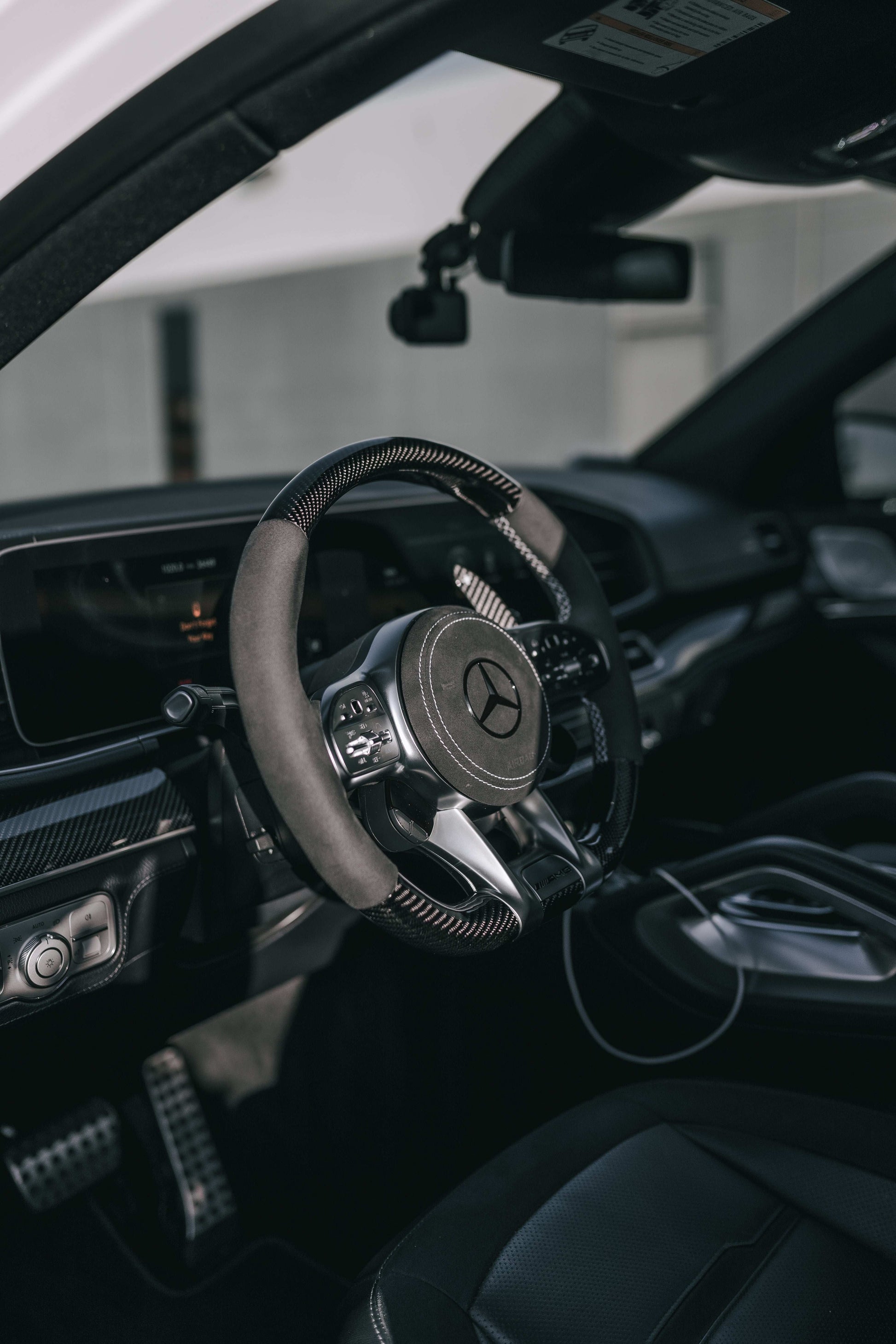 Custom AMG Perfoemance Style Steering Wheel Mercedes Benz (2010 - 2020) by HyperSteering - HyperSteering