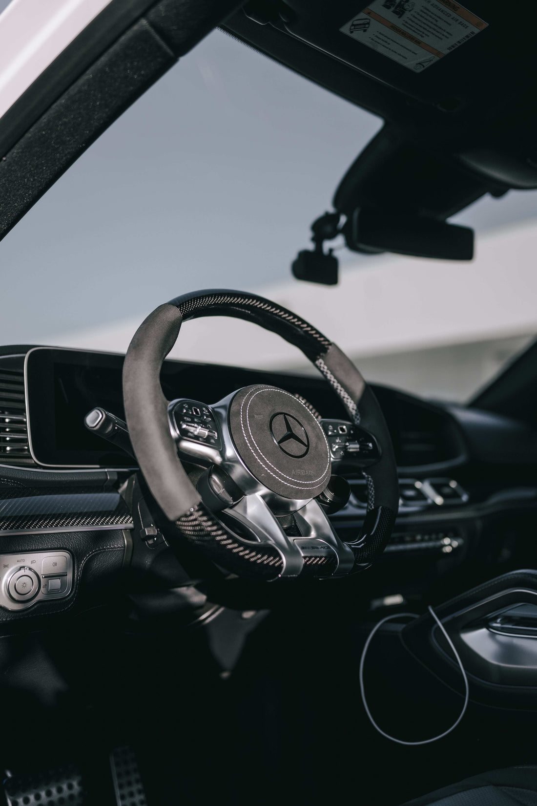 Custom AMG Perfoemance Style Steering Wheel Mercedes Benz (2010 - 2020) by HyperSteering - HyperSteering