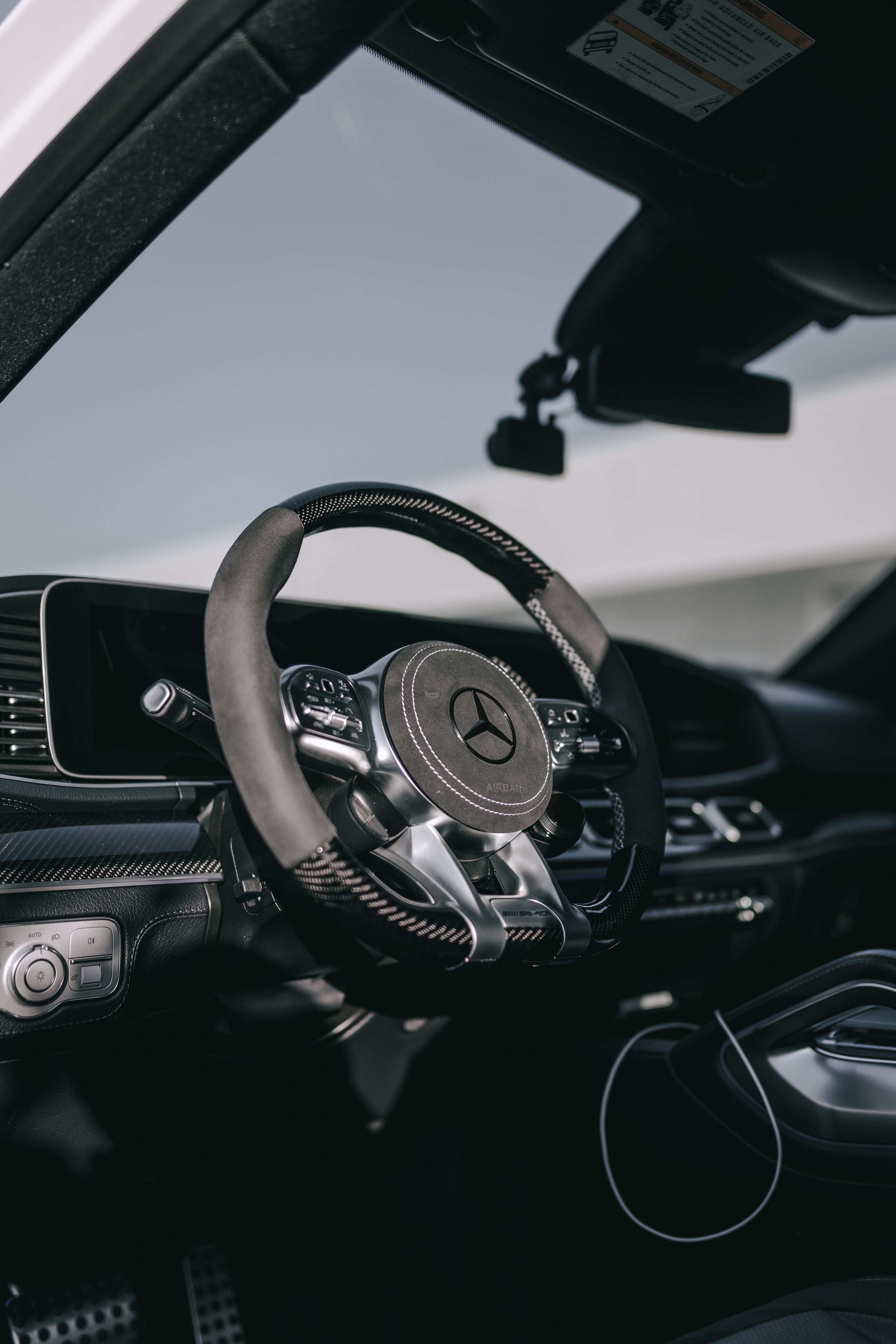 Custom AMG Perfoemance Style Steering Wheel Mercedes Benz (2010 - 2020) by HyperSteering - HyperSteering