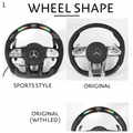 Custom AMG Perfoemance Style Steering Wheel Mercedes Benz (2010 - 2020) by HyperSteering - HyperSteering