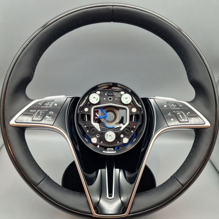 Custom Benz Steering Wheel Maybach S - class 2021 w223 for w221 by HyperSteering - HyperSteering