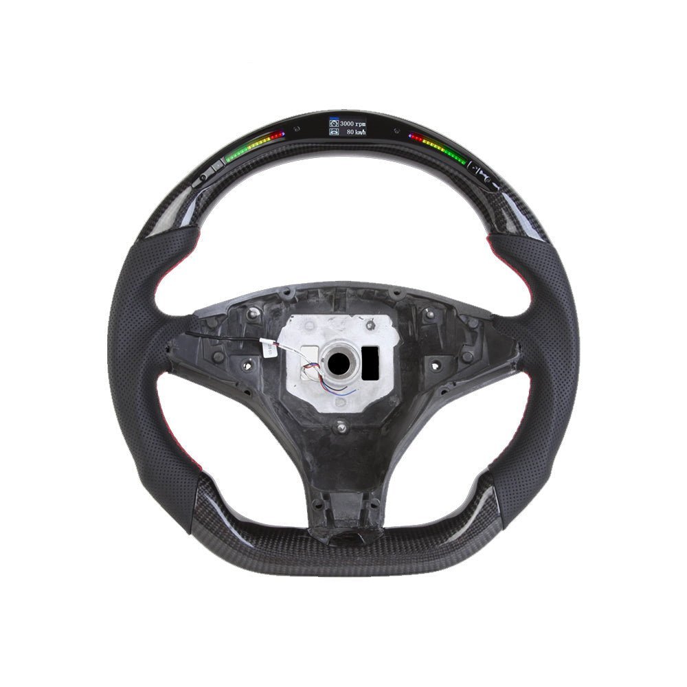Custom carbon fiber Alcantara steering wheels for Tesla Model X/S 2016 - 2020 - HyperSteering