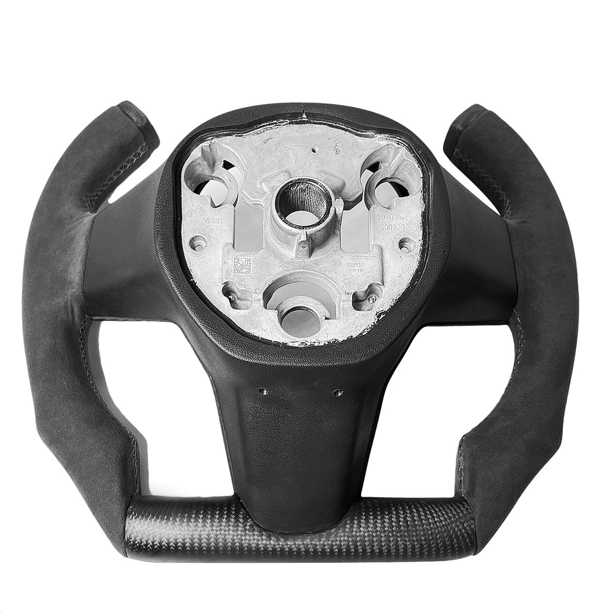 Custom Carbon Fiber Steering Wheel for Tesla Model 3 / Y【F1 Style】 - HyperSteering