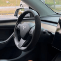 Custom Fit Steering Wheel Cover for Tesla Model 3 & Y - HyperSteering