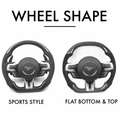 Custom Ford Mustang Steering Wheel 2015 - 2022 by HyperSteering - HyperSteering