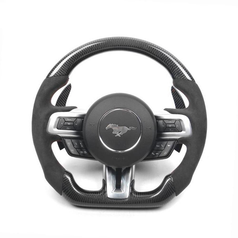 Custom Ford Mustang Steering Wheel 2015 - 2022 by HyperSteering - HyperSteering