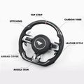 Custom Ford Mustang Steering Wheel 2015 - 2022 by HyperSteering - HyperSteering