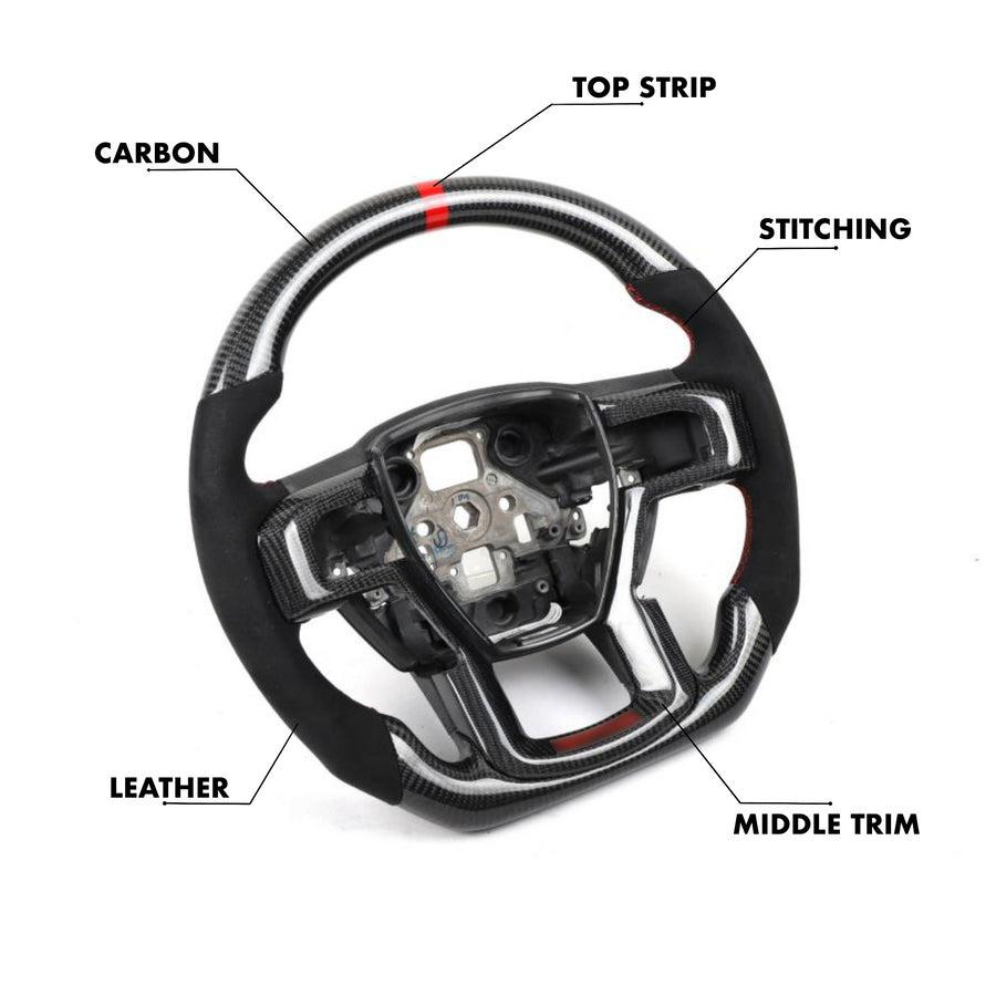 Custom Ford Steering Wheel F150 Style by HyperSteering - HyperSteering