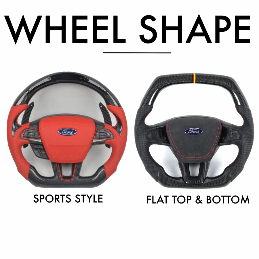 Custom Ford Steering Wheel Focus (2010 - 2017) by HyperSteering - HyperSteering