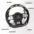 Custom Mercedes Benz C - Class W204 4 Spoke Steering Wheel 2007 - 2010 by HyperSteering - HyperSteering