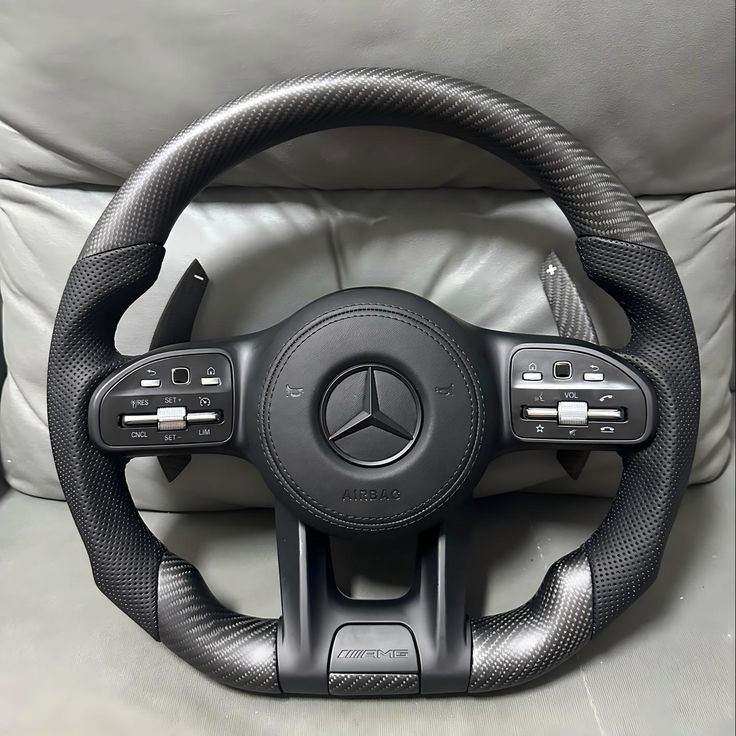 Custom Mercedes Benz C - Class W204 4 Spoke Steering Wheel 2007 - 2010 by HyperSteering - HyperSteering