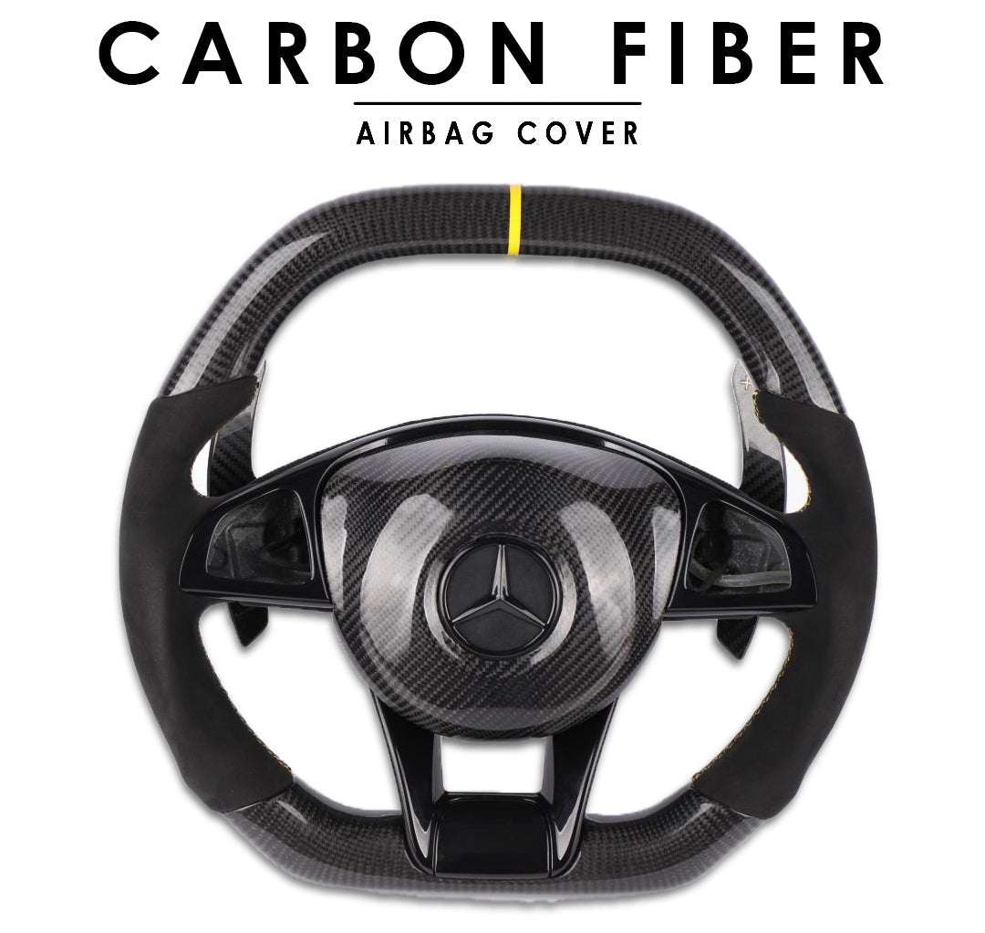 Custom Mercedes Benz C - Class W204 4 Spoke Steering Wheel 2007 - 2010 by HyperSteering - HyperSteering