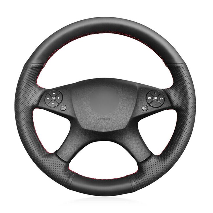 Custom Mercedes Benz C - Class W204 4 Spoke Steering Wheel 2007 - 2010 by HyperSteering - HyperSteering