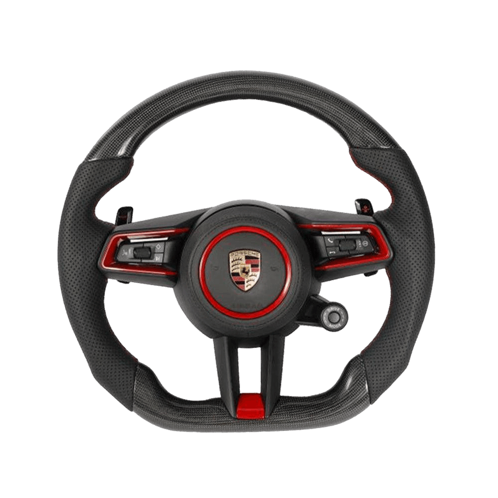 Custom Porsche Steering Wheel 911/ 992 Style by HyperSteering - HyperSteering