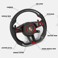 Custom Porsche Steering Wheel 911/ 992 Style by HyperSteering - HyperSteering