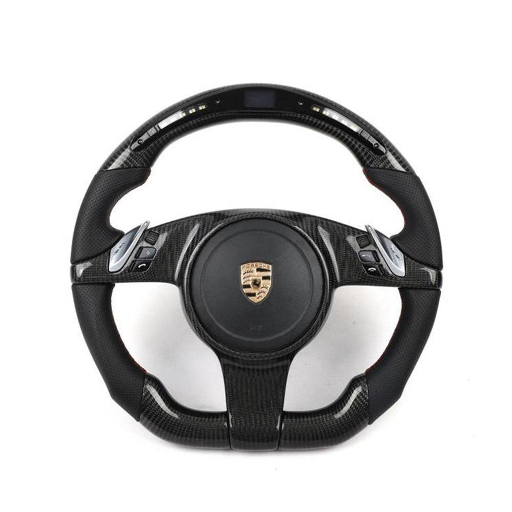 Custom Porsche Steering Wheel Cayenne Style (2011 - 2014) by HyperSteering - HyperSteering