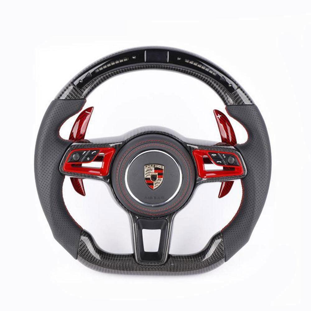 Custom Porsche Steering Wheel Macan Style 2014 - present - HyperSteering