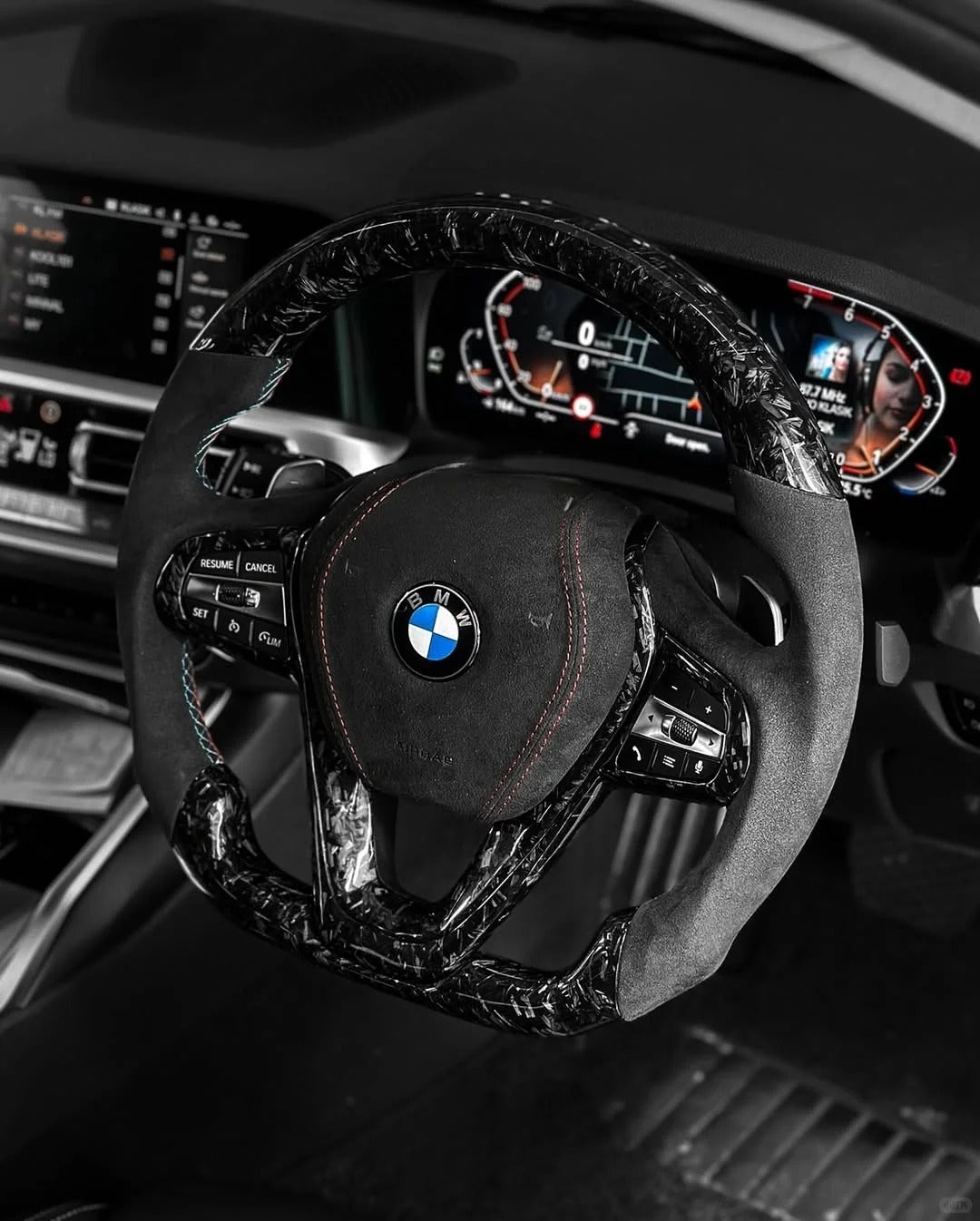 Custom Steering Wheel - 16+ BMW 1 2 3 4 5 7 8 X3 X4 X5 X6 X7 Z4 M Sport | F40 F44 G01 G02 G05 G06 G07 G11 G12 G15 G16 G20 G21 G22 G23 G29 G30 G32 by HyperSteering - HyperSteering