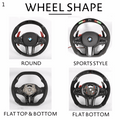 Custom Steering Wheel - 98 - 06 BMW 3 M3 5 X5 Series Sport | E39 E46 E53 by HyperSteering - HyperSteering