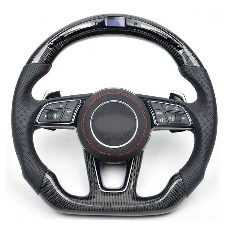 Custom Steering Wheel Audi A / S / RS Style (1st Gen) (2010 - 2021) by HyperSteering - HyperSteering