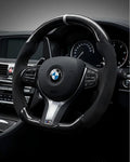 Custom Steering Wheel BMW 5 series sedan 04 - 10 | 5 6 Series | E60 E63 E64 by HyperSteering - HyperSteering