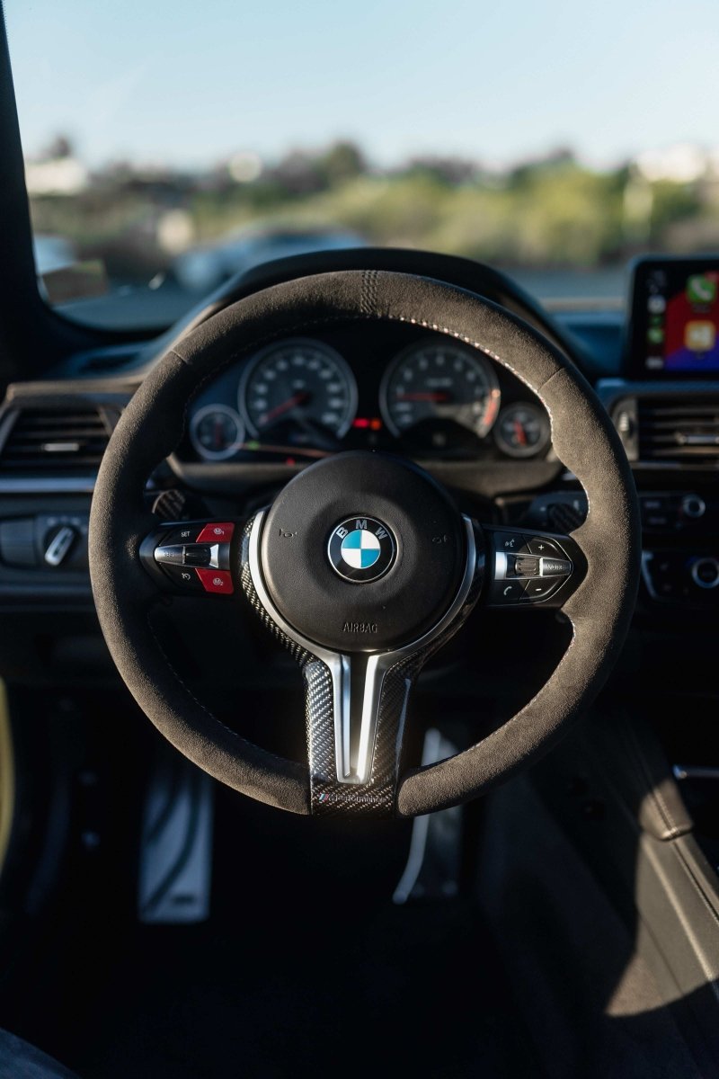 Custom Steering Wheel for 18 - 24 BMW M3 M4 M5 | G07 G80 G82 G83 F90 by HyperSteering - HyperSteering
