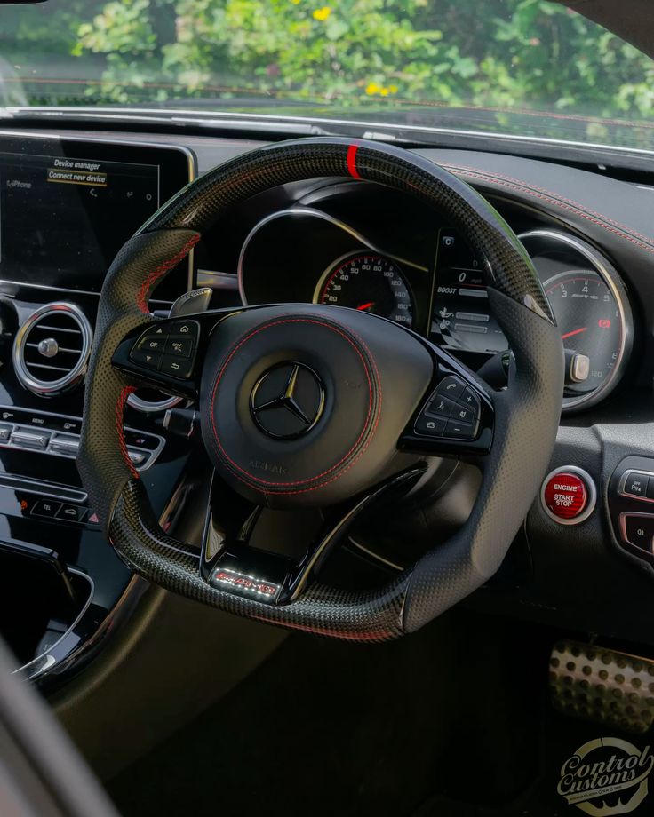 Custom Steering Wheel for Mercedes Benz S Class (2015 - 2020)by HyperSteering - HyperSteering