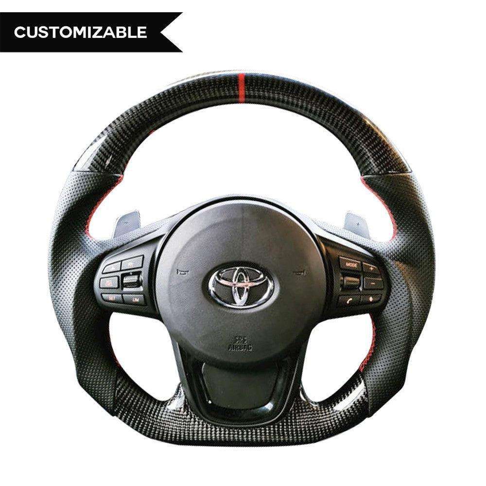 Custom Toyota Steering Wheel A90 Supra 2020 - present by HyperSteering - HyperSteering