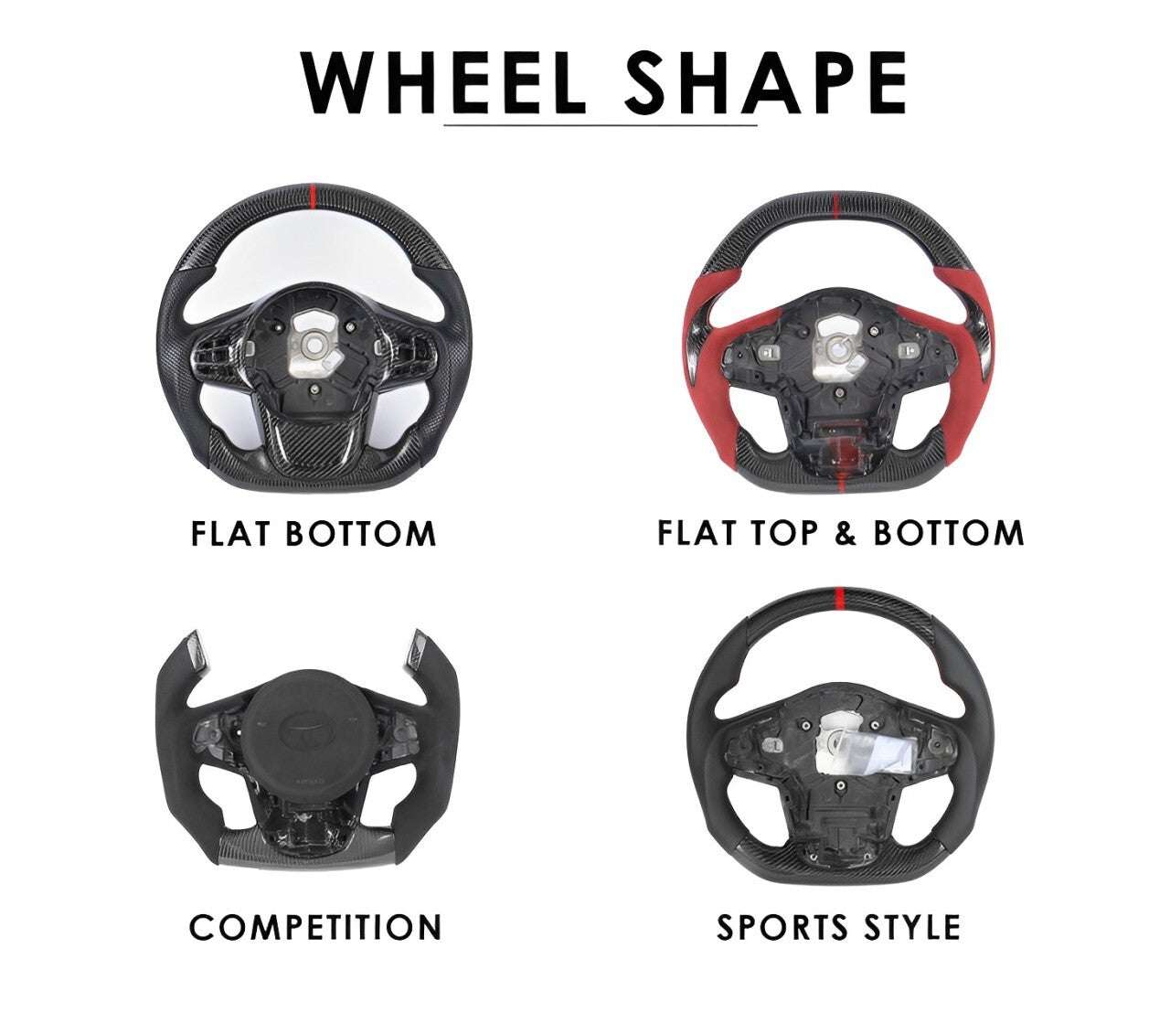 Custom Toyota Steering Wheel A90 Supra 2020 - present by HyperSteering - HyperSteering
