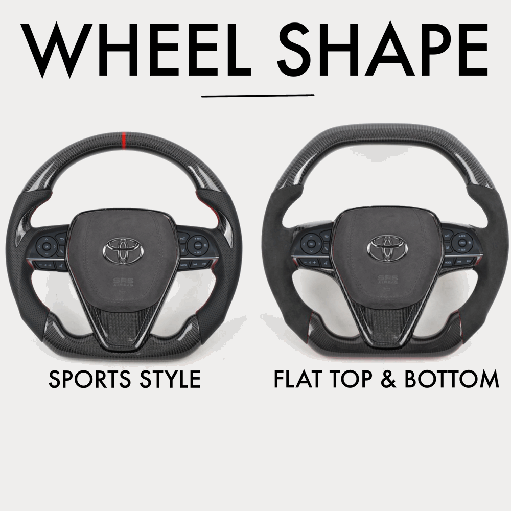 Custom Toyota Steering Wheel Camry Style 2012 - 2021 by HyperSteering - HyperSteering