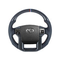 Custom Toyota Steering Wheel Land Cruiser Prado Style 2009 - 2021 by HyperSteering - HyperSteering