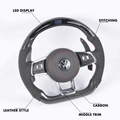 Custom Volkswagen Steering Wheel Golf MK7 / MK7.5 Style 2015 - 2019 by HyperSteering - HyperSteering