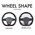 Custom Volkswagen Steering Wheel Golf MK8 MK7 Style 2015 - present by HyperSteering - HyperSteering