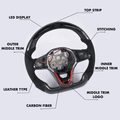 Custom Volkswagen Steering Wheel Golf MK8 MK7 Style 2015 - present by HyperSteering - HyperSteering