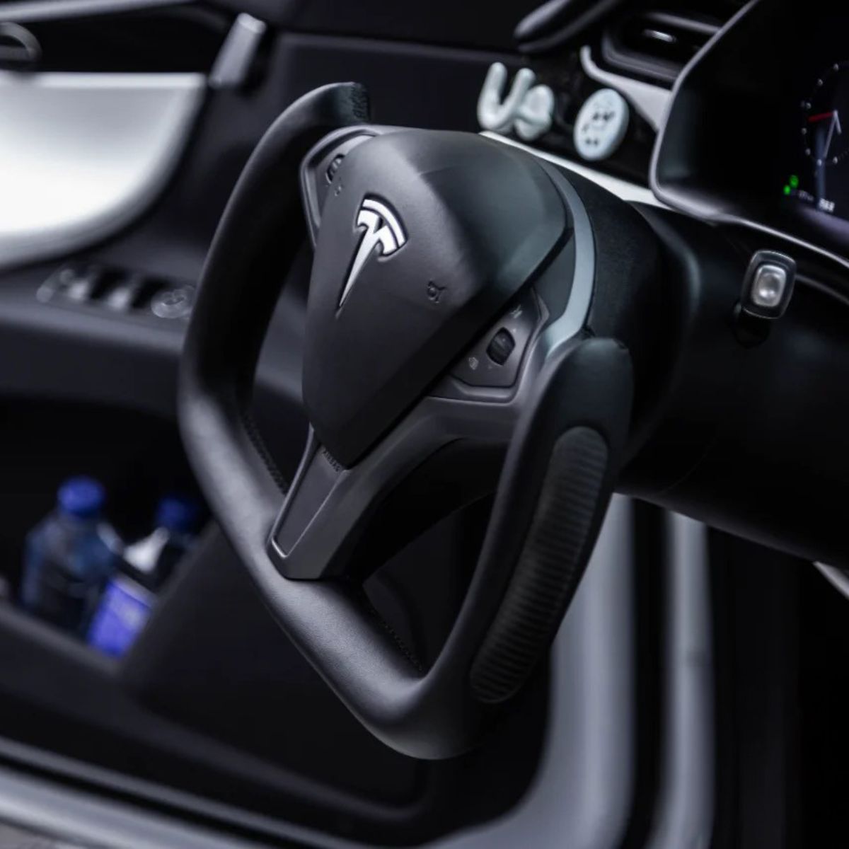 Custom Yoke Steering Wheel Replacement for Tesla Model X / S 2012 - 2020 - HyperSteering