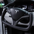 Custom Yoke Steering Wheel Replacement for Tesla Model X / S 2012 - 2020 - HyperSteering