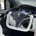 Custom Yoke Steering Wheel Replacement for Tesla Model X / S 2012 - 2020 - HyperSteering