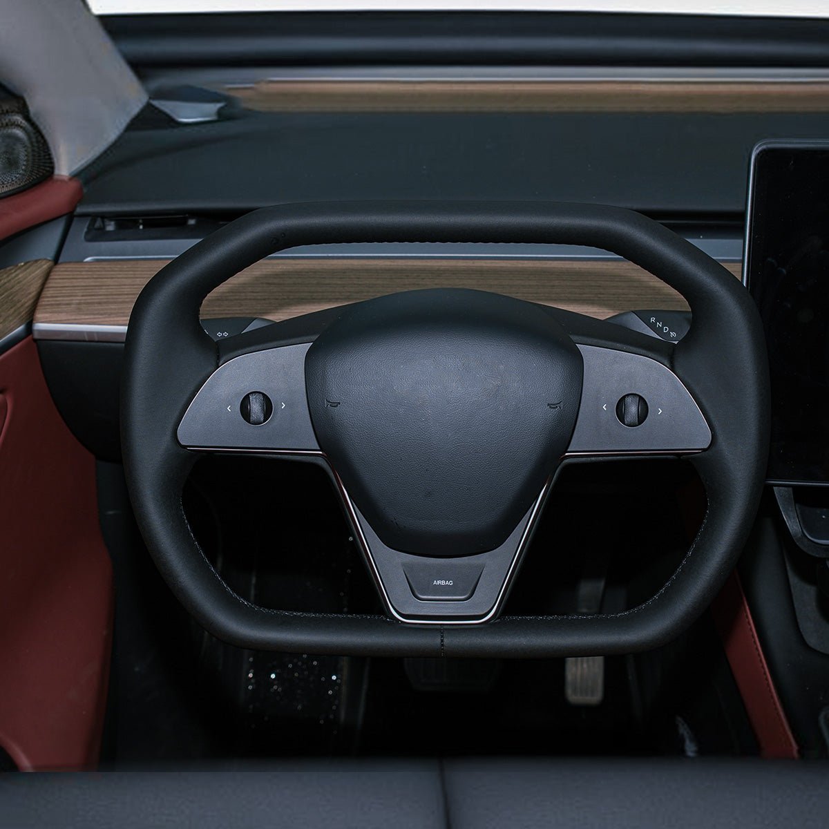 Cyber Steering Wheel for Tesla Model 3 / Y【Cybertruck Style】 - HyperSteering