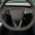 Dry Carbon Fiber Steering Wheel V - Cover for Model 3 Highland & New Model Y - HyperSteering