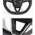 Dry Carbon Fiber Steering Wheel V - Cover for Model 3 Highland & New Model Y - HyperSteering