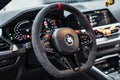 Full Alcantara CS Steering Wheel for BMW 2015+ G - Chassis - HyperSteering