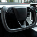 Full Carbon Fiber Yoke Steering Wheel for Model 3 Highland & Model Y Juniper - HyperSteering